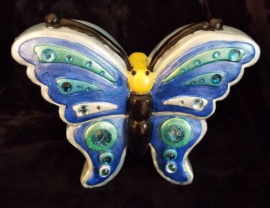 Butterfly Bejeweled - Blue