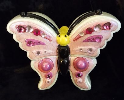 Butterfly Bejeweled - Pink