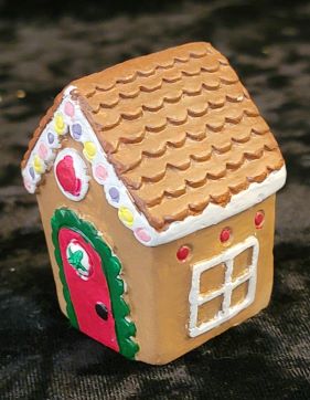 Gingerbread Cottage Figurine