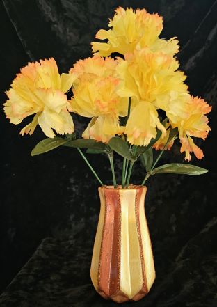 Vase - Copper & Gold